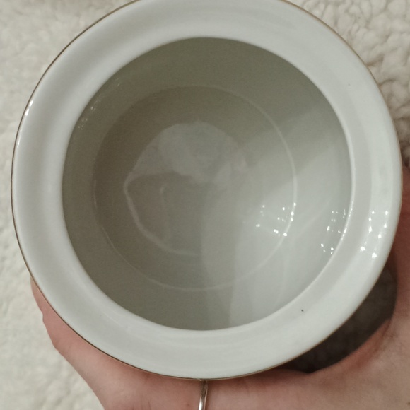 Gibson Creamer and Sugar Set with Holly Design - Picture 3 of 5